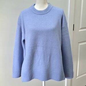 Rachel Zoe | NWOT Cozy Crewneck Light Blue Pullover Sweater Size Medium